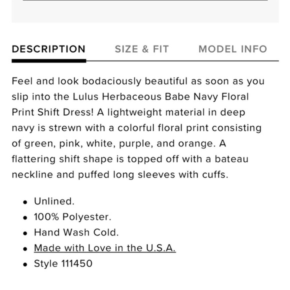 LuLus Floral Shift Dress - Picture 7 of 8